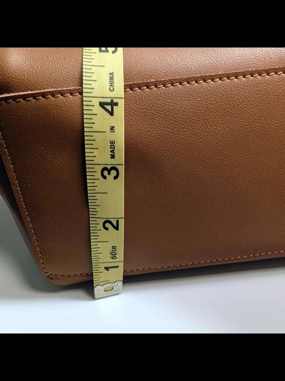 NWOT Artisanal Full Grain Leather Minimalist Handbag + Detachable Retro Strap